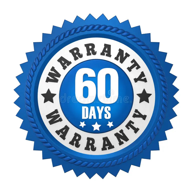 60 Days Warranty