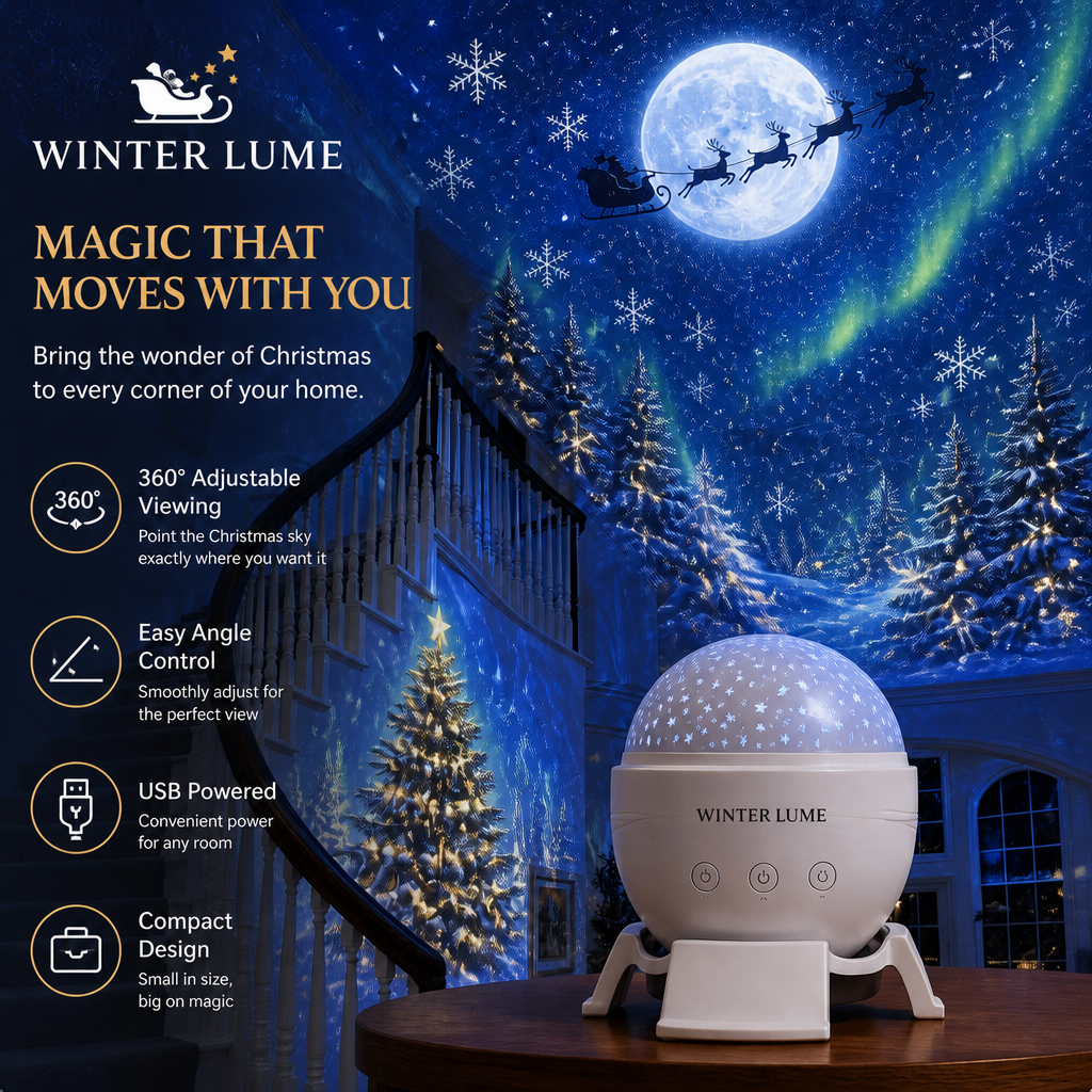Winter Lume™- Christmas Magical Projection